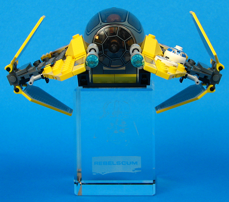 Anakin's Jedi Starfighter (Set 7283) - Loose Front View