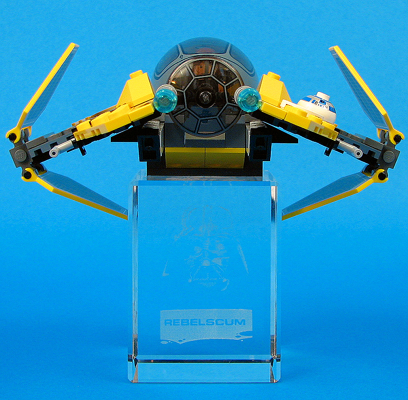 Anakin's Jedi Starfighter (Set 7283) - Loose Front Flight View