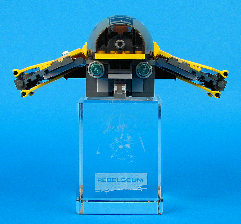 Anakin's Jedi Starfighter (Set 7283) - Loose Rear View