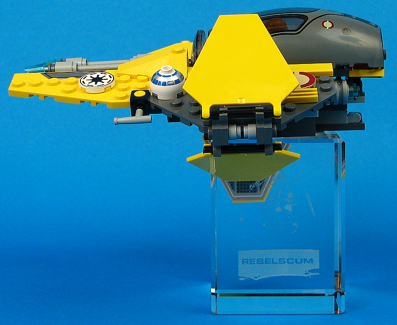 Jedi Starfighter (Set 7256) - Loose Right View