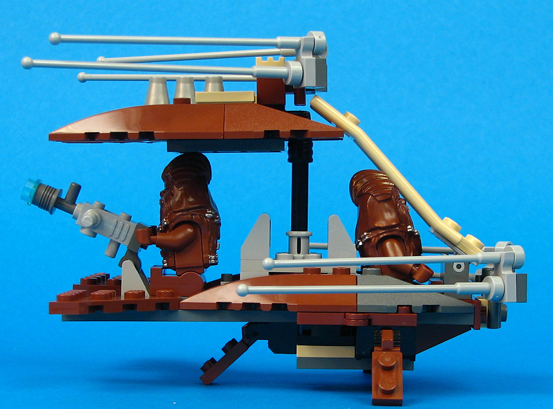 Wookiee Copter (Set 7258) - Loose Left View