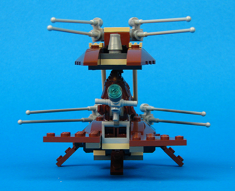 Wookiee Copter (Set 7258) - Loose Rear View