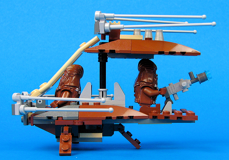Wookiee Copter (Set 7258) - Loose Left View