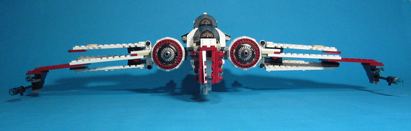ARC-170 Starfighter (Set 7259) - Loose Front View (Wings Closed)