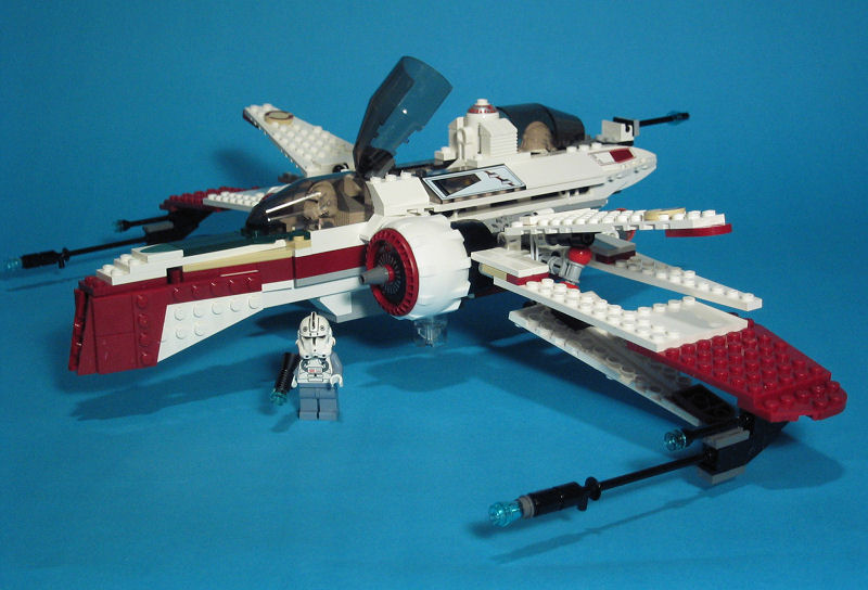 ARC-170 Starfighter (Set 7259) - Loose Group View
