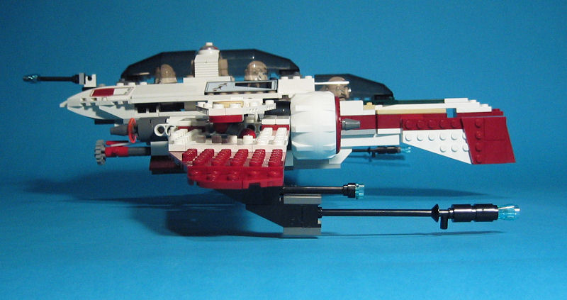 ARC-170 Starfighter (Set 7259) - Loose Left View