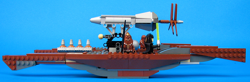 Wookiee catamaran (Set 7260) - Loose Left View