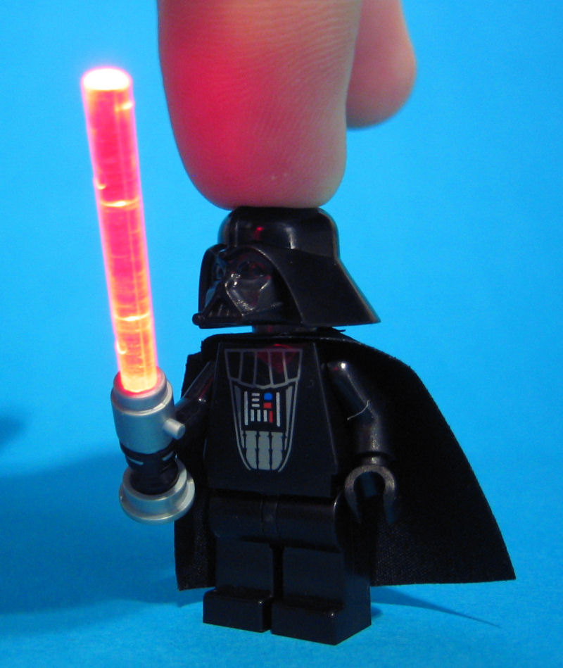 TIE Fighter (Set 7263) - Darth Vader with light-up lightsabre