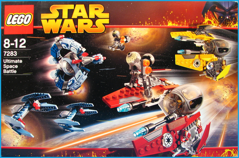 Ultimate Galactic Battle (Set 7283) - Boxed Front View