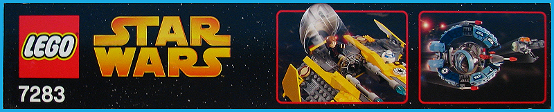Ultimate Galactic Battle (Set 7283) - Boxed Left View