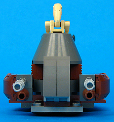 Droids Battle Pack  (Set 7654) - Loose Droid Carrier Front View