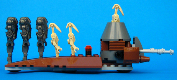 Droids Battle Pack  (Set 7654) - Loose Droid Carrier Right View
