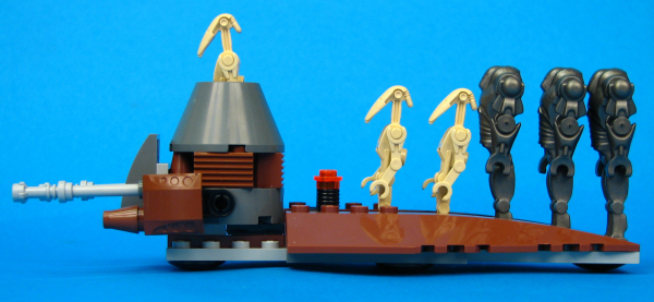 Droids Battle Pack  (Set 7654) - Loose Droid Carrier Left View