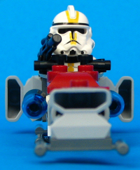 Clone Troopers Battle Pack  (Set 7655) - Loose Speeder Front View