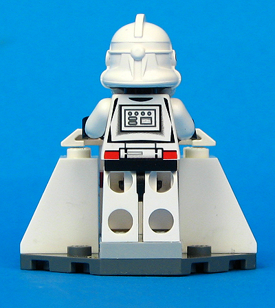 Clone Troopers Battle Pack  (Set 7655) - Loose Turret Rear View