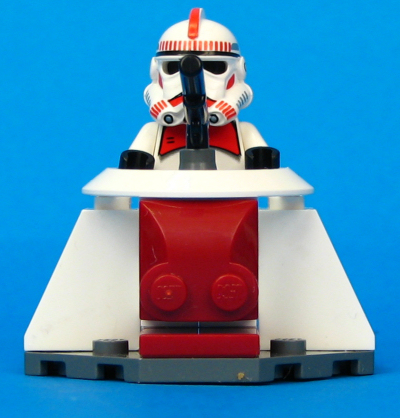 Clone Troopers Battle Pack  (Set 7655) - Loose Turret Front View