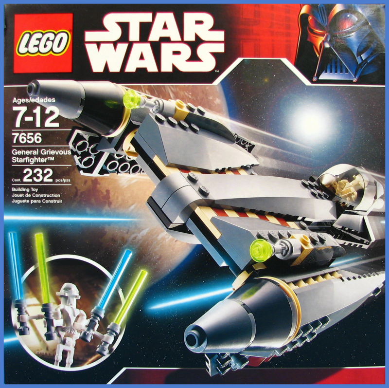 General Grievous Starfighter  (Set 7656) - Boxed Front View