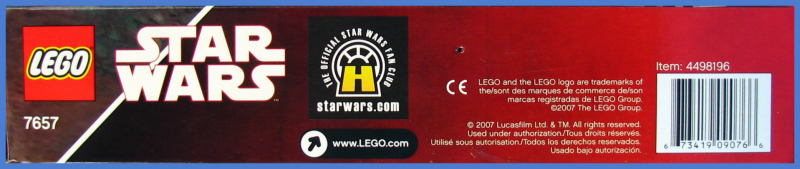 AT-ST (Set 7657) - Boxed Bottom View