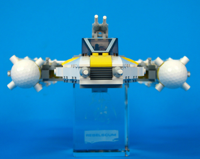 Y-Wing Fighter (Set 7658) - Loose Front View
