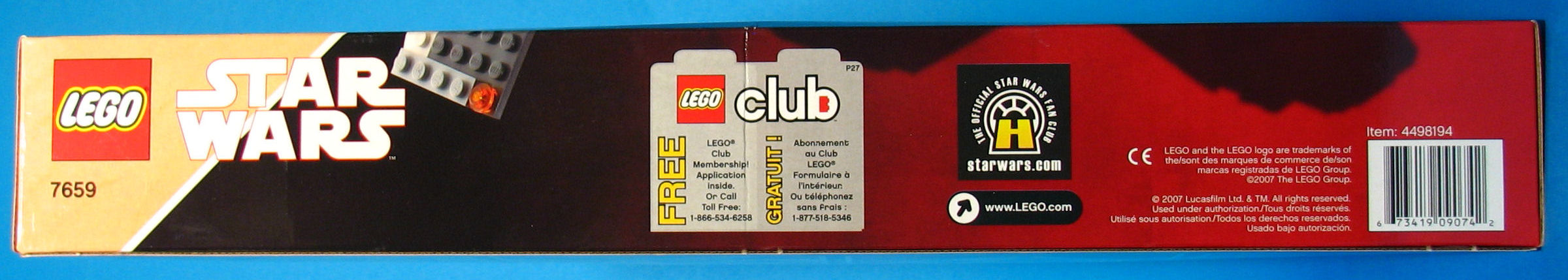 Imperial Landing Craft (Set 7659) - Boxed Bottom View