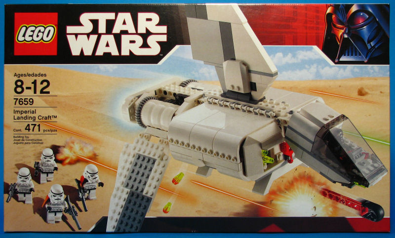 Imperial Landing Craft (Set 7659) - Boxed Front View