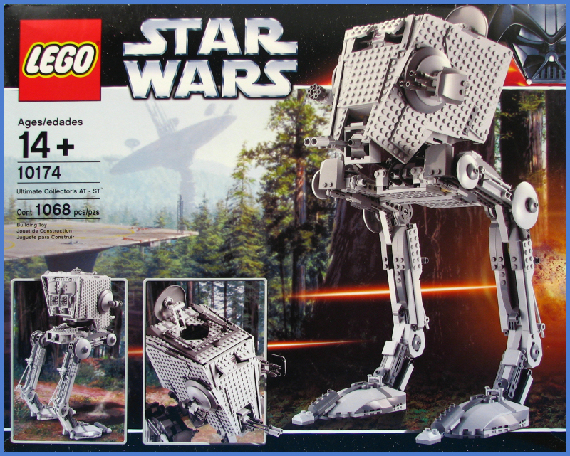 Imperial AT-ST (Set 10174) - Boxed Front View
