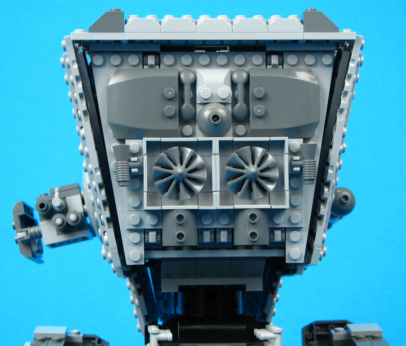 Imperial AT-ST (Set 10174) - Loose Top View