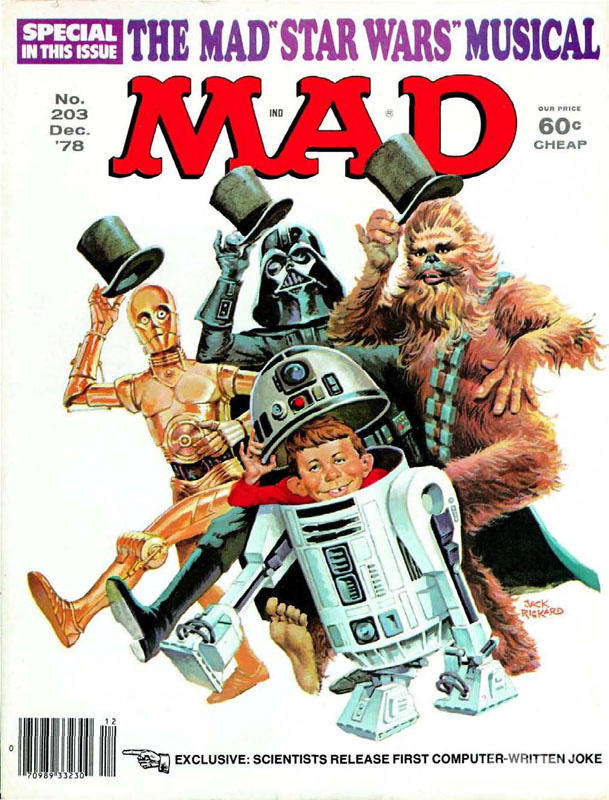 Mad Magazine #203 December 1978