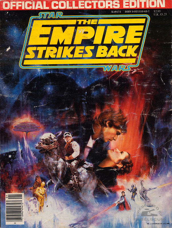 Star Wars The Empire Strikes Back Official Collectors Edition May 1980
