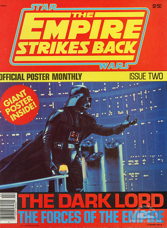 Empire Strikes Back Poster Monthly #2 June 1980