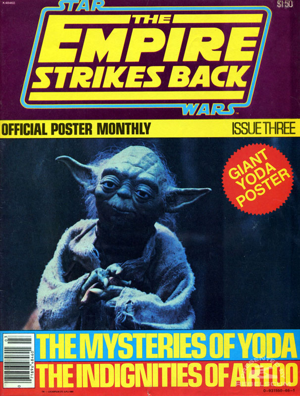 Empire Strikes Back Poster Monthly #3 July 1980