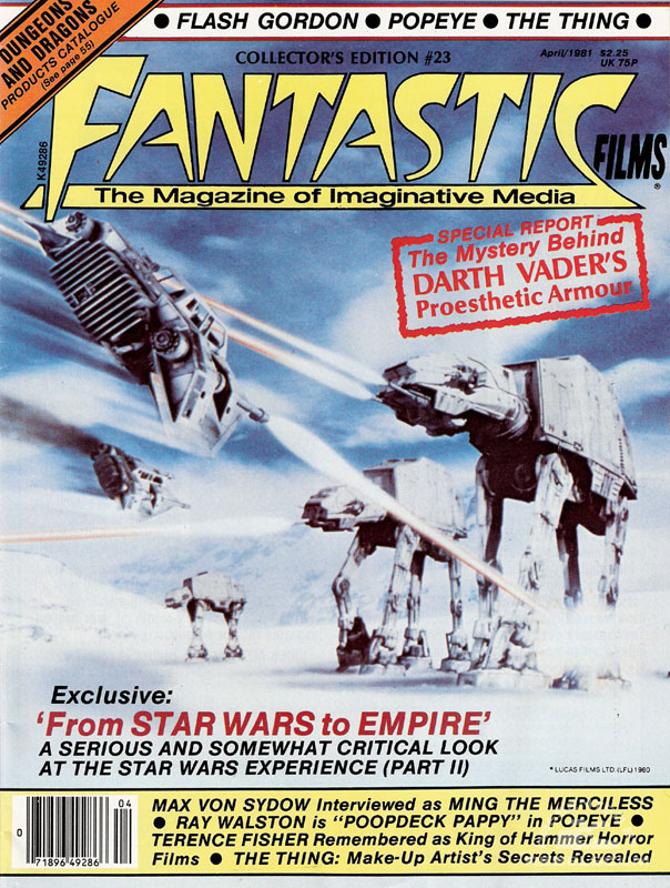 Fantastic Films April 1981