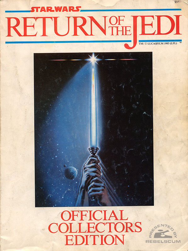 Star Wars Return of the Jedi Official Collectors Edition May 1983