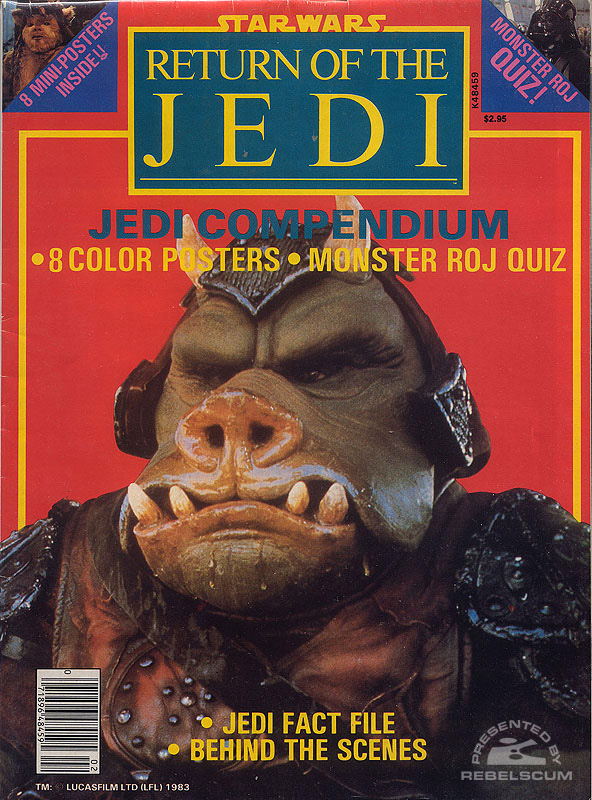 Return of the Jedi – Jedi Compendium Poster Magazine June 1983