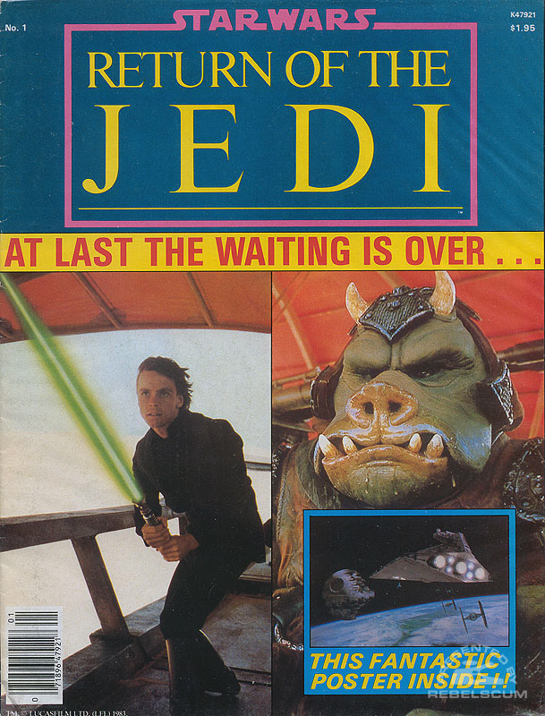 Return of the Jedi Poster Monthly #1 May 1983