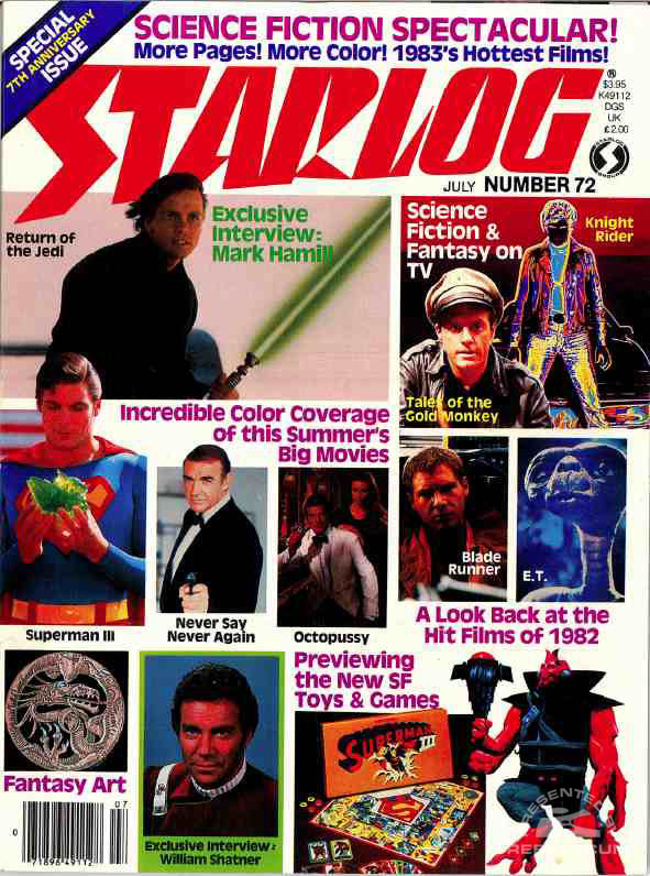 Starlog #72 July 1983