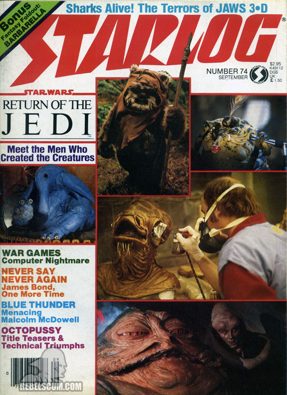 Starlog #74 September 1983