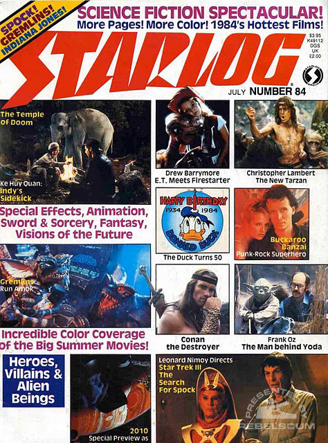 Starlog #84 July 1984