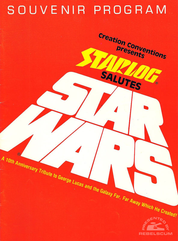 Starlog Salutes Star Wars: 10th Anniversary Souvenir Program