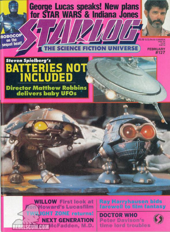 Starlog #127 February 1988