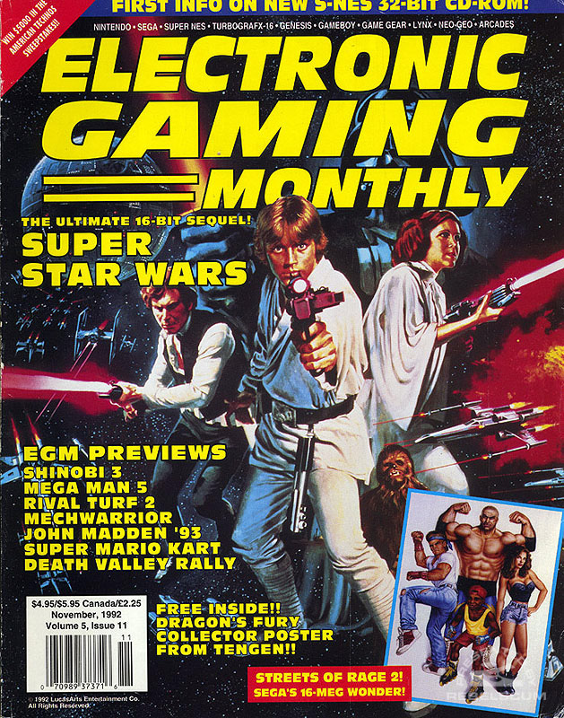 Electronic Gaming Monthly #71 November 1992