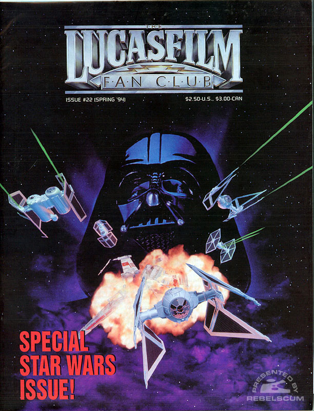 Lucasfilm Fan Club Magazine #22 Spring 1994