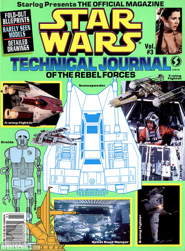 Star Wars Technical Journal of the Rebel Forces #3 October 1994