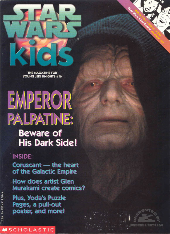 Star Wars Kids #16 October 1998