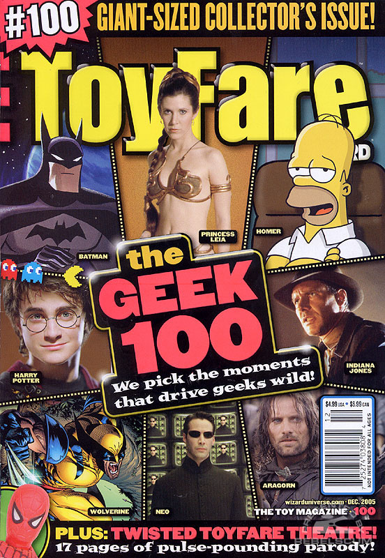 ToyFare: The Toy Magazine #100 December 2005