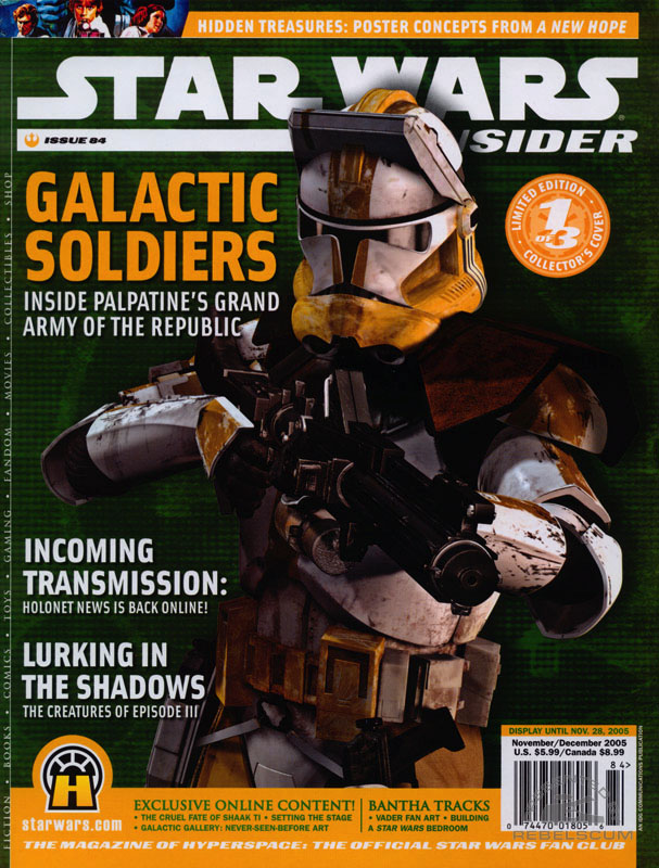Star Wars Insider #84 November/December 2005