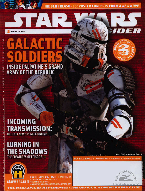 Star Wars Insider 84 cover 2