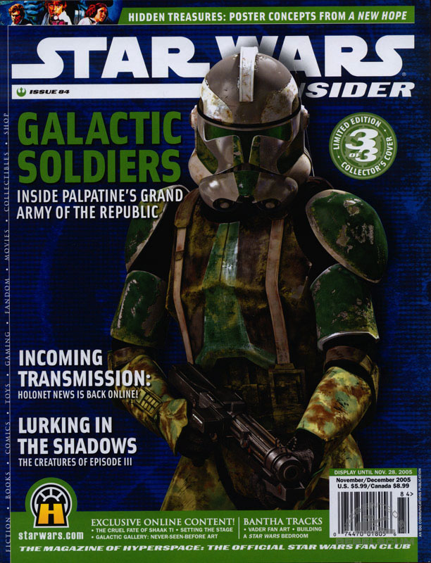 Star Wars Insider 84 cover 3