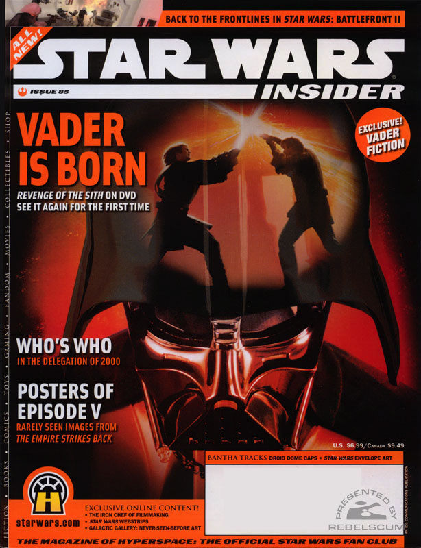 Star Wars Insider #85 January/February 2006