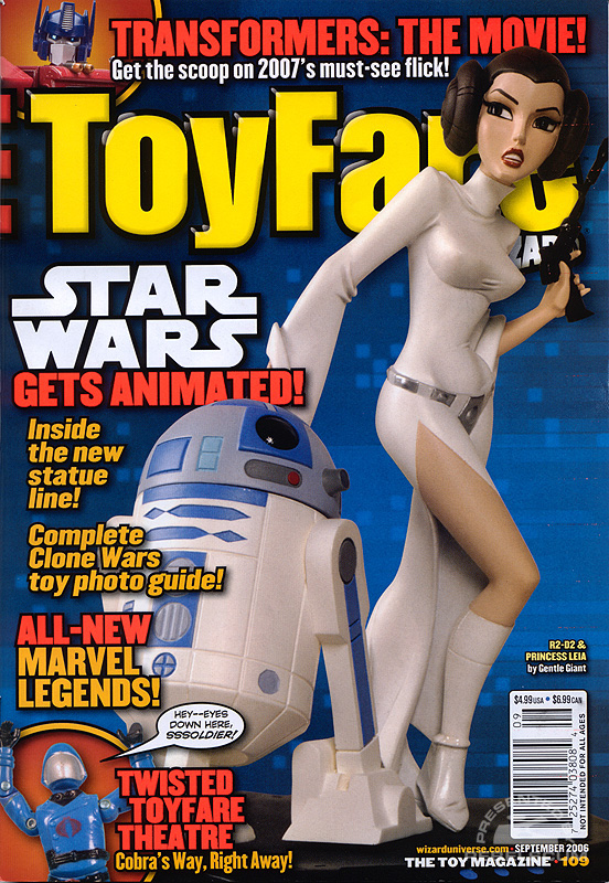 ToyFare: The Toy Magazine #109 September 2006